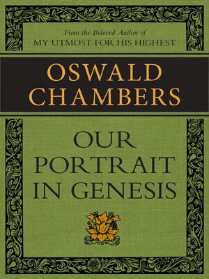 cover image of Our Portrait in Genesis